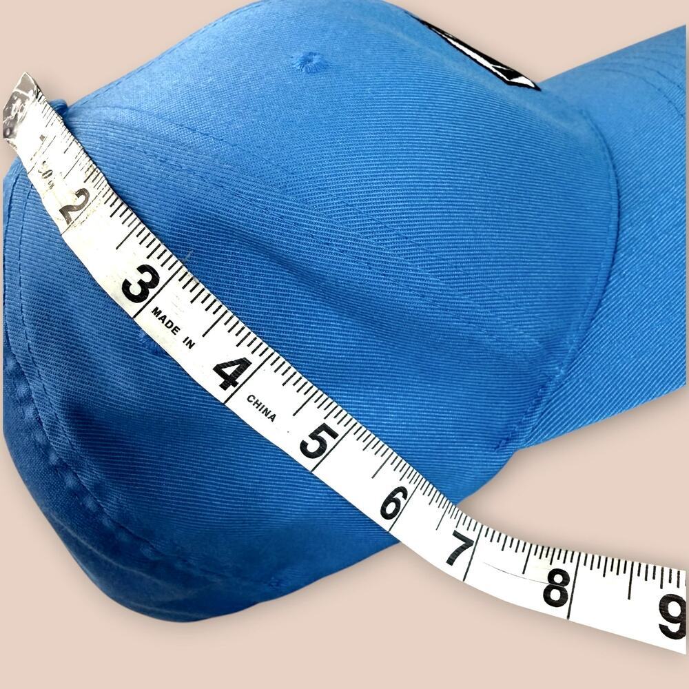 Volcom V Vintage Mens L/XL Full Stone Flexfit Baseball Cap Hat Blue Embroidered - Picture 9 of 10